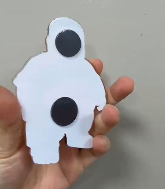 Custom Face Squishy Belly Anti-collision Sticker – Personalized Photo Sticker with Soft Squeeze Belly, Cute Funny Gift